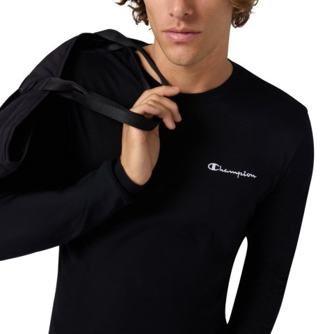 Koszulka męska Champion Longsleeve Tee czarna 221799 KK001 Champion