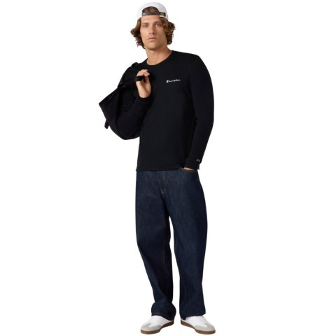 Koszulka męska Champion Longsleeve Tee czarna 221799 KK001 Champion