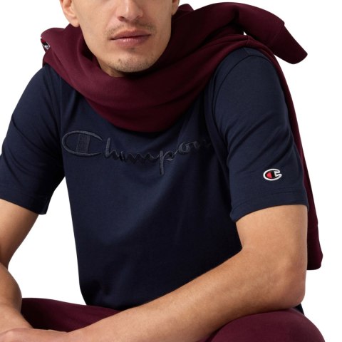 Koszulka męska Champion SS Tee granatowa 220273 BS501 Champion