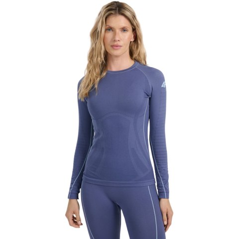 Koszulka termoaktywna damska 4F F203 denim 4FWAW25USEAF203 32S 4F