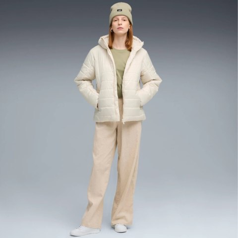 Kurtka damska Puma ESS Hooded Padded ecru 685231 87 Puma