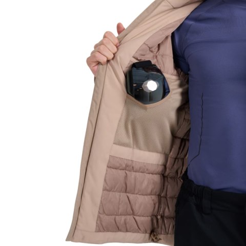 Kurtka narciarska męska 4F M0787 beżowa 4FWAW25TTJAM0787 83S 4F