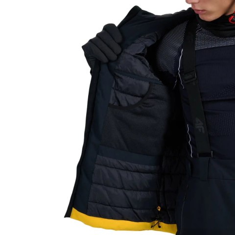 Kurtka narciarska męska 4F M0787 pomarańczowa 4FWAW25TTJAM0787 70S 4F