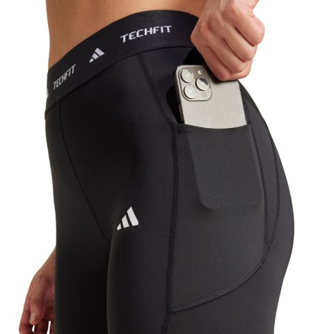 Legginsy damskie adidas Techfit Stash Pocket Full-Length czarne IT2282 Adidas