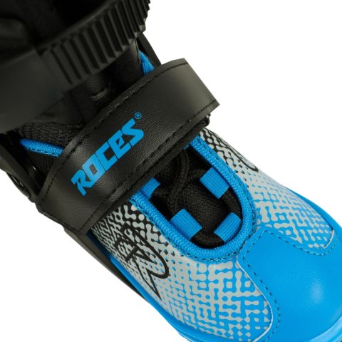 Łyżwy Roces Jokey Ice X czarno-niebieskie 450745 001 Roces