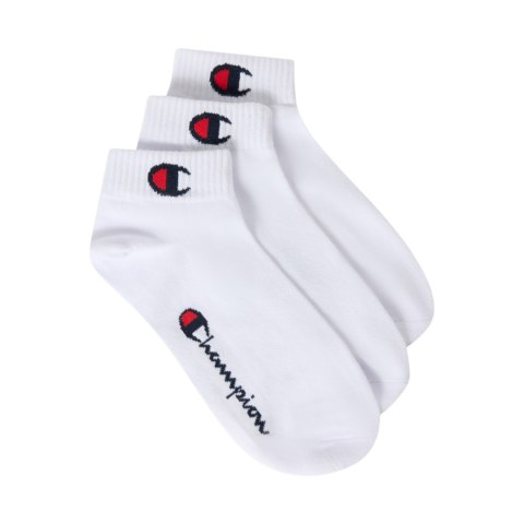 Skarpety Champion 3pk Quarter Socks białe U20099 WW001 Champion
