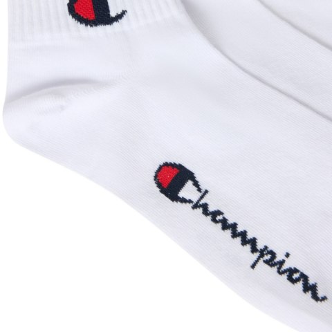 Skarpety Champion 3pk Quarter Socks białe U20099 WW001 Champion