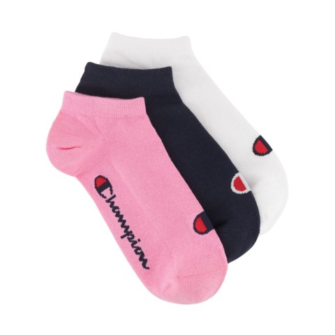 Skarpety Champion 3pk Sneaker Socks różowe, czarne, białe U20100 PS009 Champion