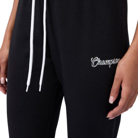 Spodnie damskie Champion Rib Cuff Pants czarne 118256 KK001 Champion