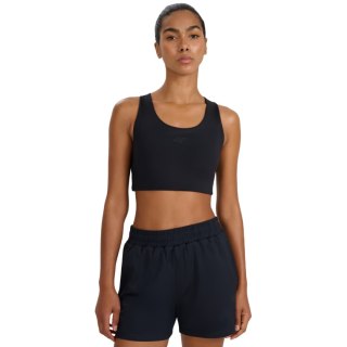 Stanik sportowy 4F F213 głęboka czerń 4FWMM00USBAF213 20S 4F