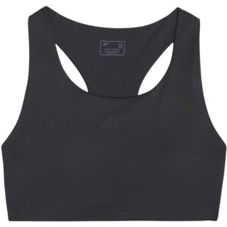 Stanik sportowy 4F F213 głęboka czerń 4FWMM00USBAF213 20S 4F