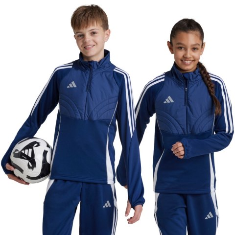 Bluza dla dzieci adidas Tiro 24 Winterized niebieska IY0116 Adidas teamwear
