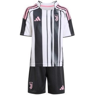 Komplet dla dzieci adidas Juventus 25/26 Home biało-czarny JN5220 Adidas