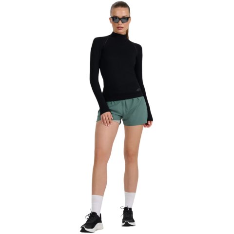 Koszulka damska longsleeve 4F F419 głęboka czerń 4FWAW25TFLOF419 20S 4F