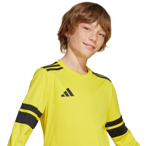 Koszulka dla dzieci adidas Squadra 25 Long Sleeve żółta JJ0043 Adidas teamwear
