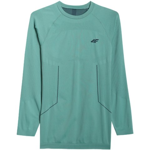 Koszulka termoaktywna męska M233 morska zieleń 4FWAW25USEAM233 46S 4F