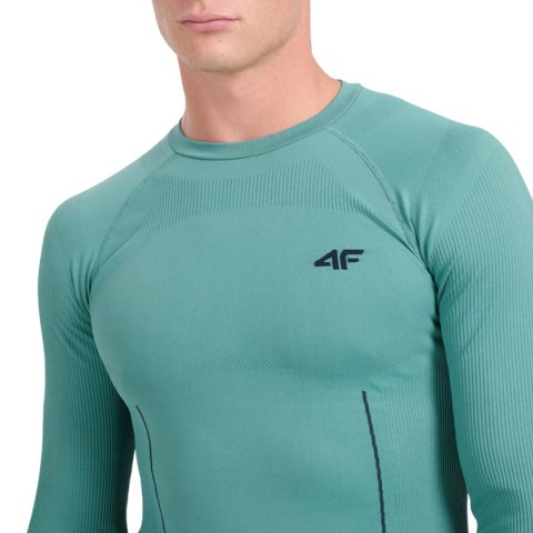 Koszulka termoaktywna męska M233 morska zieleń 4FWAW25USEAM233 46S 4F