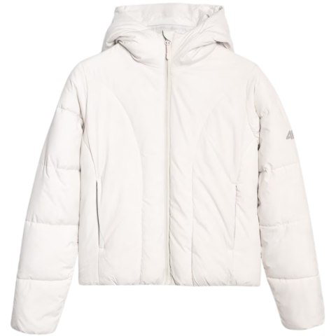 Kurtka damska 4F F0706 chłodny jasny szary 4FRAW25TDJAF0706 27S 4F