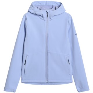 Kurtka damska softshell 4F F359 niebieska 4FWAW25TSOFF359 33S 4F