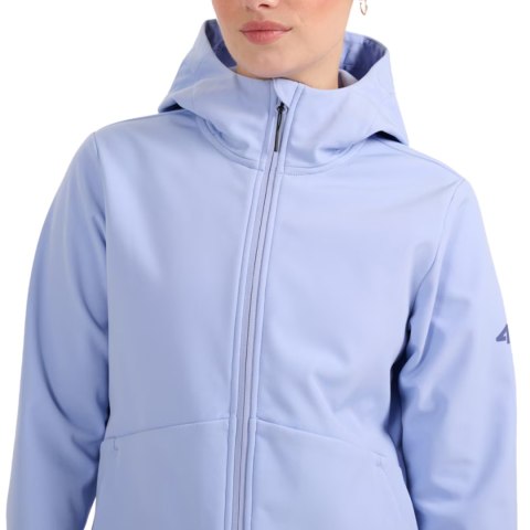 Kurtka damska softshell 4F F359 niebieska 4FWAW25TSOFF359 33S 4F