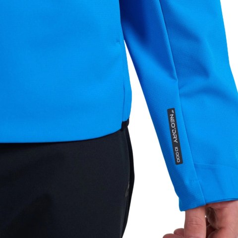 Kurtka męska softshell 4F M503 niebieska 4FWAW25TSOFM503 33S 4F