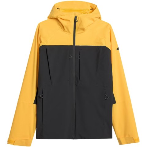Kurtka trekkingowa męska 4F M1010 żółta 4FWAW25TTJAM1010 71S 4F