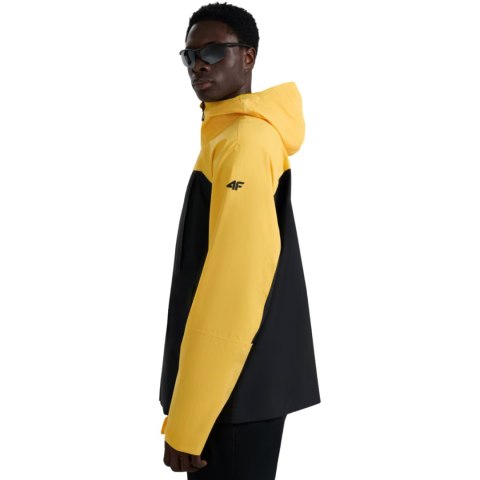 Kurtka trekkingowa męska 4F M1010 żółta 4FWAW25TTJAM1010 71S 4F