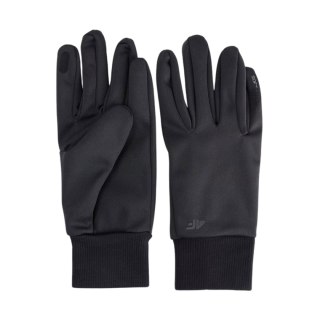 Rękawiczki 4F U183 głęboka czerń 4FWMM00AFGLU183 20S 4F