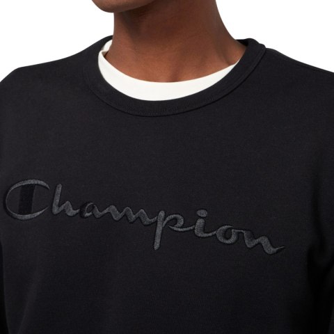 Bluza męska Champion Crewneck Sweatshirt czarna 220272 KK001 Champion