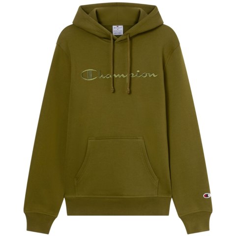Bluza męska Champion Hooded Sweatshirt oliwkowa 220271 GS585 Champion
