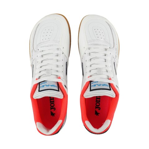 Buty piłkarskie Joma Top Flex Foot Shape 2502 Indoor białe FOTOPW2502IN Joma