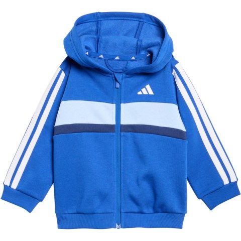 Dres dla dzieci adidas Essentials Tiberio 3 Stripes Fleece niebieski KC6004 Adidas