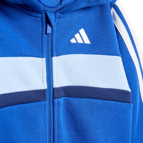 Dres dla dzieci adidas Essentials Tiberio 3 Stripes Fleece niebieski KC6004 Adidas