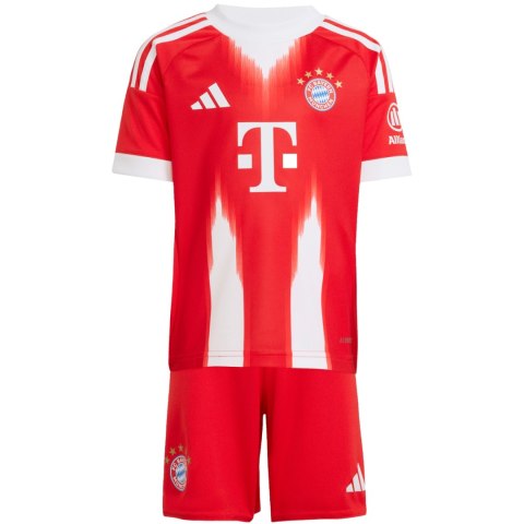 Komplet sportowy dla dzieci adidas FC Bayern 25/26 Home czerwony JN8510 Adidas
