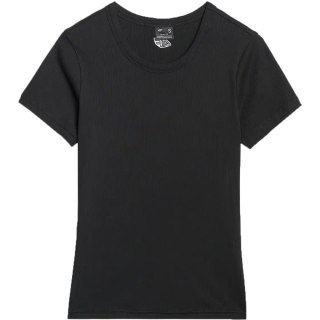 Koszulka damska 4F F2337 głęboka czerń 4FWAW25TTSHF2337 20S 4F