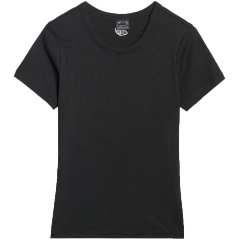 Koszulka damska 4F F2337 głęboka czerń 4FWAW25TTSHF2337 20S 4F