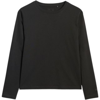 Koszulka damska 4F longsleeve F431 głęboka czerń 4FWMM00TLONF431 20S 4F
