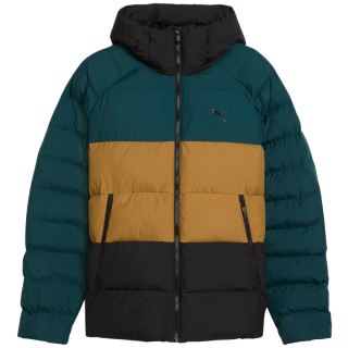 Kurtka męska Puma Mono Hooded zielono-brązowo-czarna 688367 75 Puma