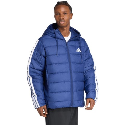 Kurtka męska adidas Essentials CLIMAWARM 3-Stripes niebieska JX7771 Adidas
