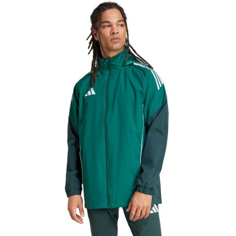 Kurtka męska adidas Tiro 25 Competition All-Weather zielona JI8936 Adidas teamwear