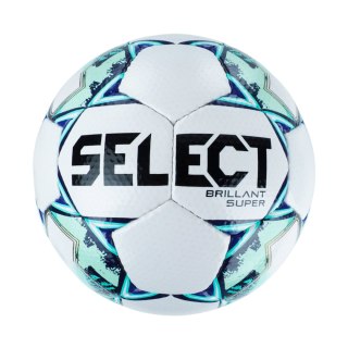 Piłka nożna Select Brillant Super 5 biało-granatowo-zielona 19215 Select
