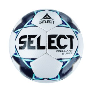 Piłka nożna Select Brillant Super 5 biało-granatowo-zielona 19215 Select