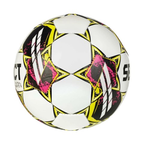 Piłka nożna hala Select Futsal Talento 9 MINI biało-czerwono-czarna 19258 Select