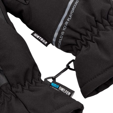 Rękawiczki zimowe Meteor Hiemis czarne 17728-17729-17730-17731-17732 Meteor