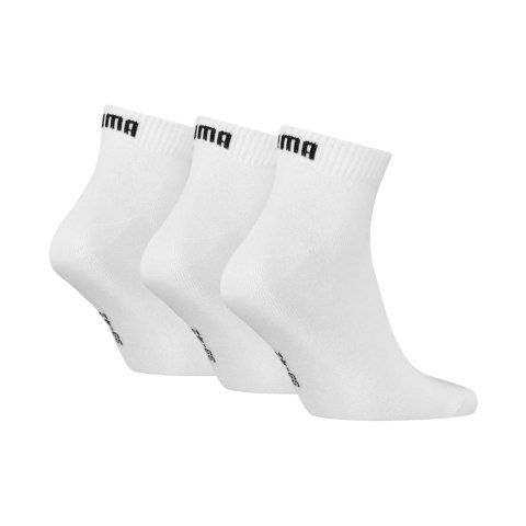 Skarpety Puma Quarter Plain 3pak białe 938589 09 Puma