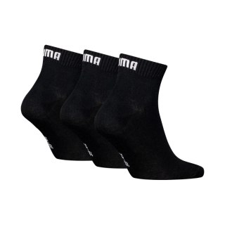 Skarpety Puma Quarter Plain 3pak czarne 938589 06 Puma