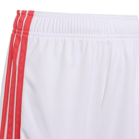 Spodenki dla dzieci adidas Tiro 26 League biało-czerwone KR0364 Adidas