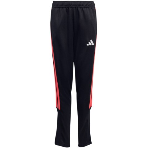 Spodnie dla dzieci adidas Tiro 26 League Slim czarno-czerwone JY7115 Adidas
