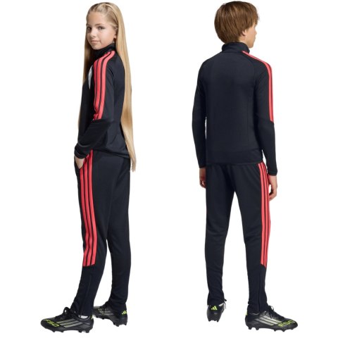 Spodnie dla dzieci adidas Tiro 26 League Slim czarno-czerwone JY7115 Adidas