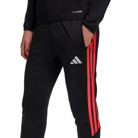 Spodnie dla dzieci adidas Tiro 26 League czarno-czerwone JY9677 Adidas